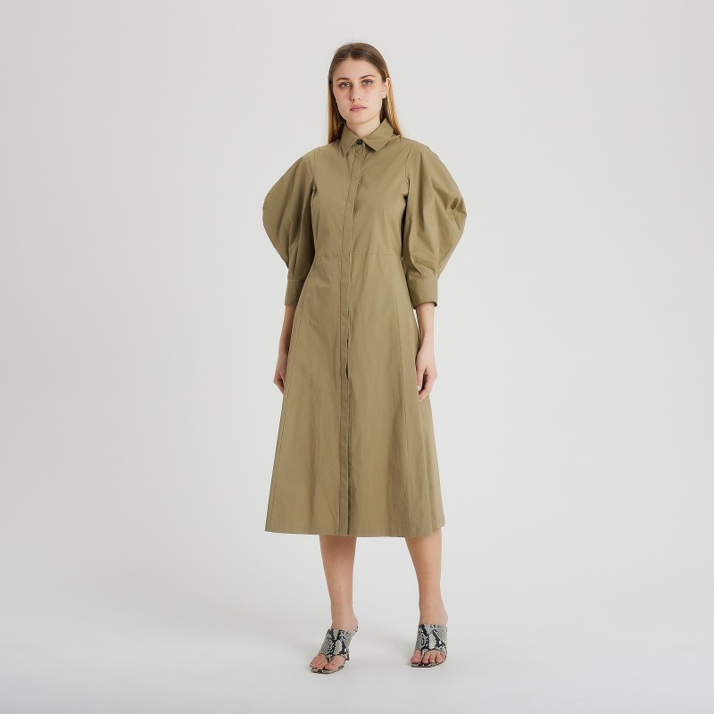 Abito Chemisier in cotone Erika Cavallini