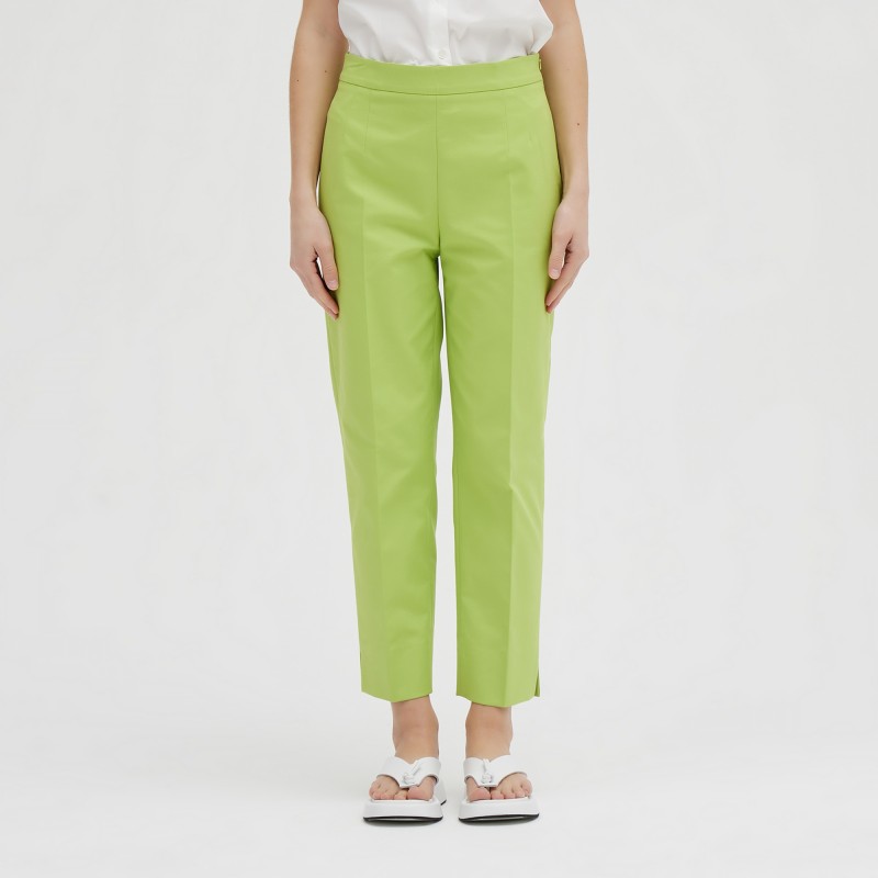 Pantalone in cotone gamba a sigaretta Boutique Moschino