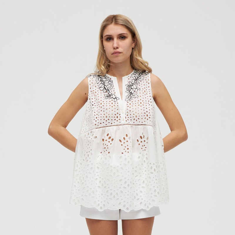 Top in sangallo Ermanno Scervino 