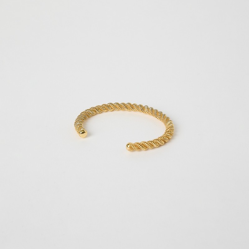 Bracciale rigido lavorazione a spirale Federica Tosi