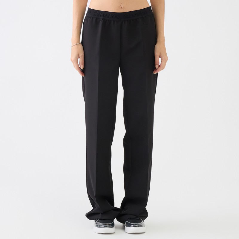 Pantalone a sigaretta con vita elastica Ermanno Scervino