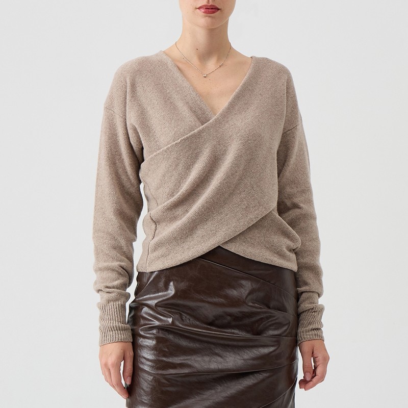 Maglia con incrocio Federica Tosi