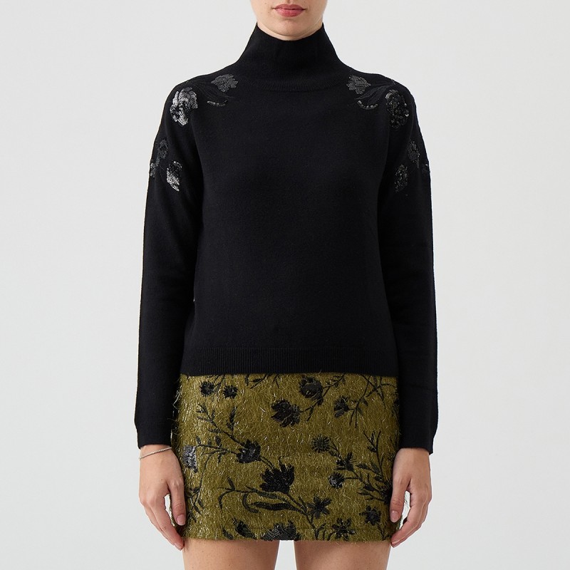 Lupetto con ricamo Ermanno Scervino