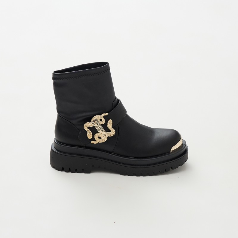 Stivaletto con dettagli oro Just Cavalli