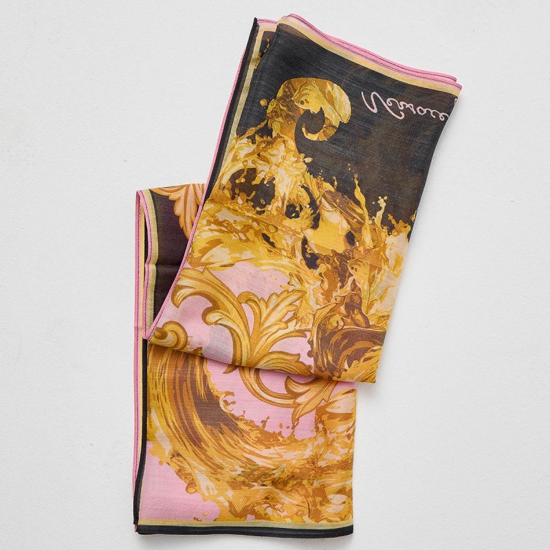 Foulard stampa barocco Versace Jeans Couture
