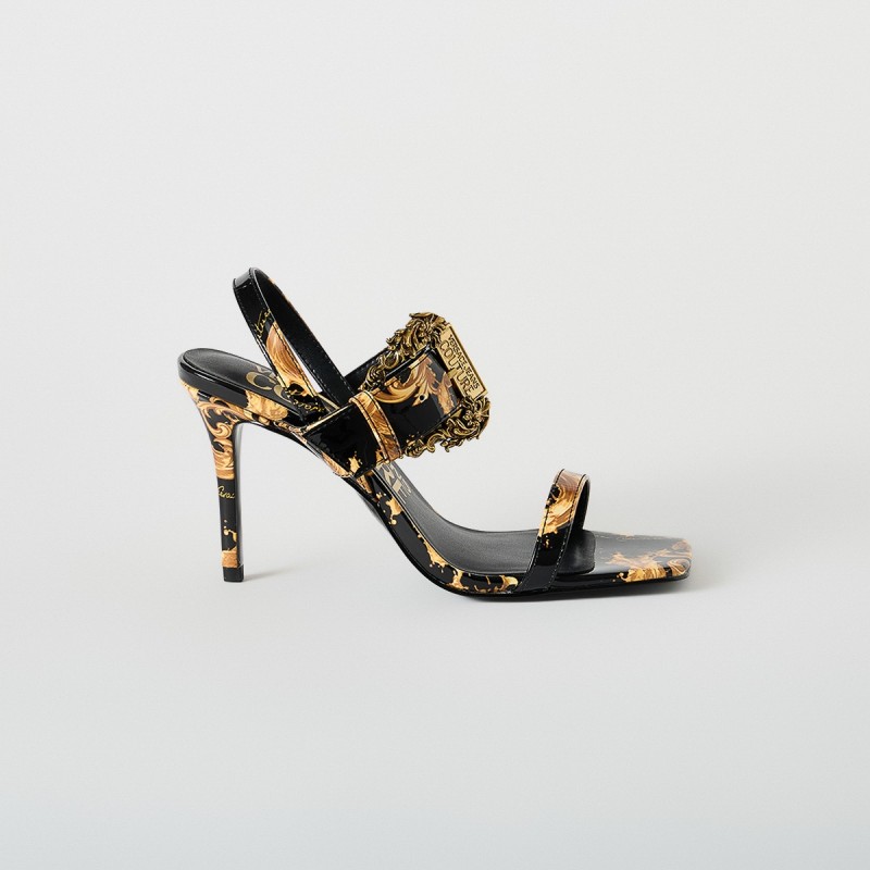 Sandalo stampa barocco Versace Jeans Couture