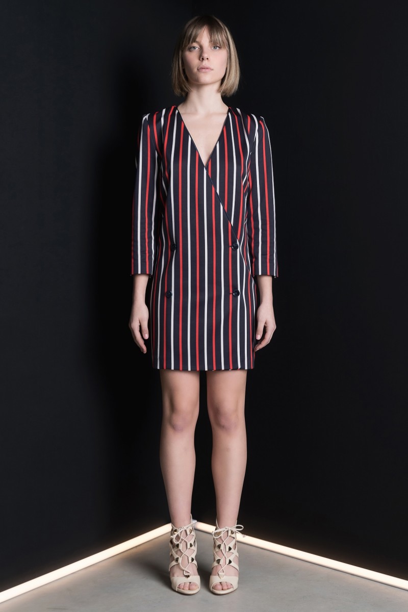 Abito blazer a righe Atos Lombardini