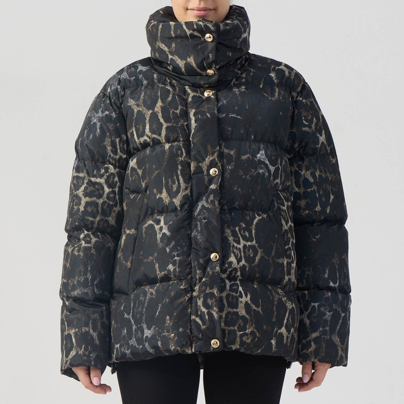 Piumino stampa leopardo Just Cavalli