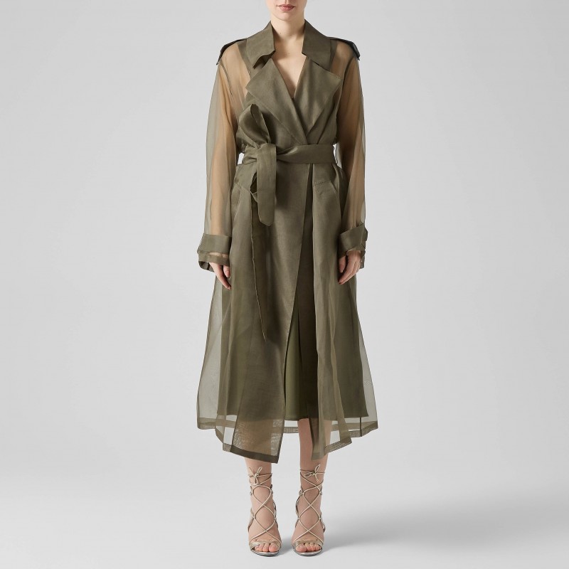 Trench in organza Federica Tosi