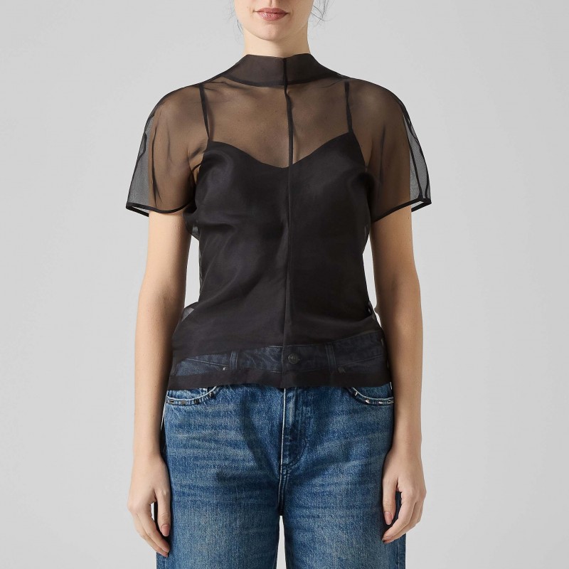Blusa in organza Federica Tosi