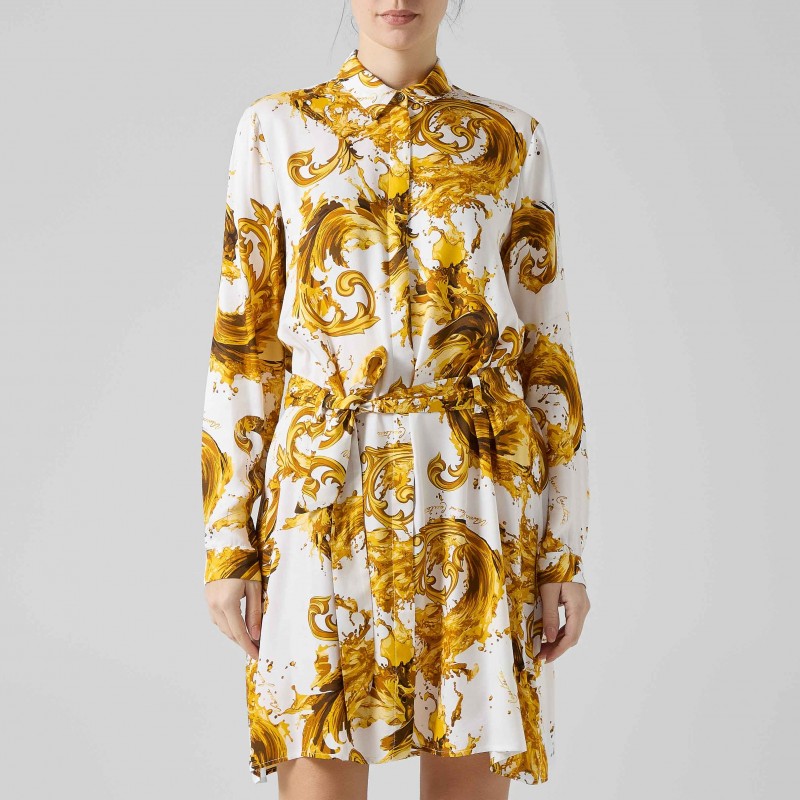 Chemisier stampa barocco Versace Jeans Couture