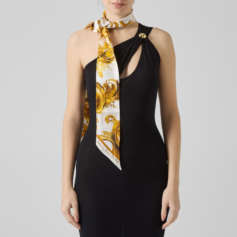 Strangolino stampa barocco Versace Jeans Couture 